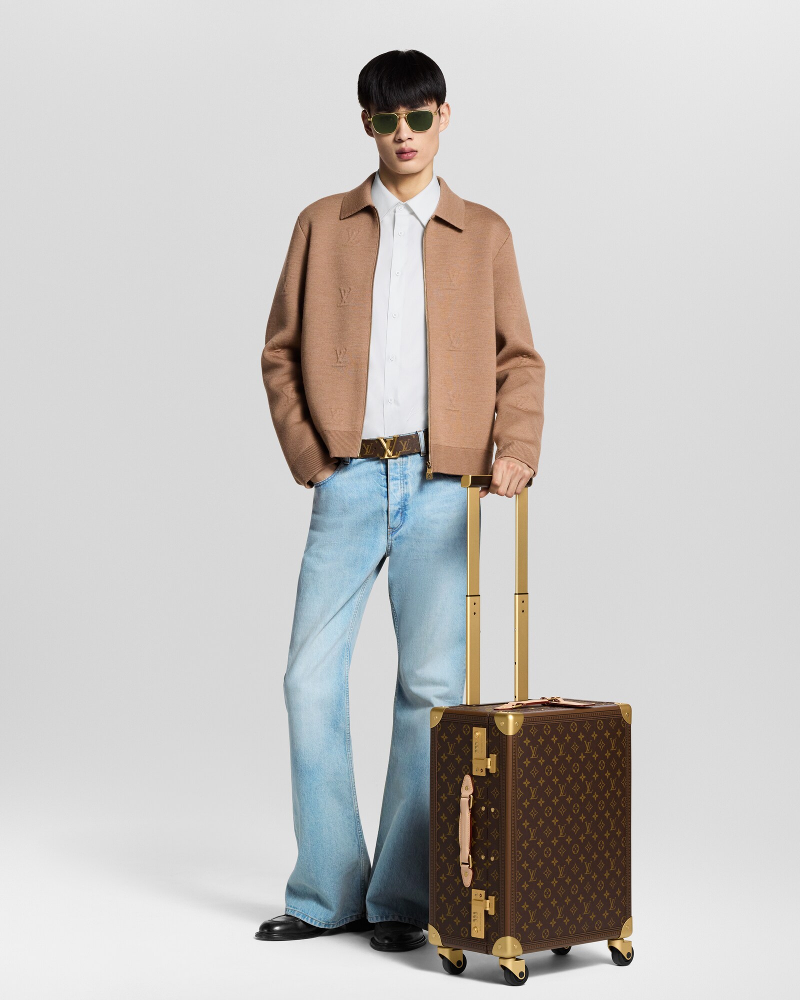 LV Pyramide 40mm Belt Monogram - Men - Accessories | LOUIS VUITTON ®